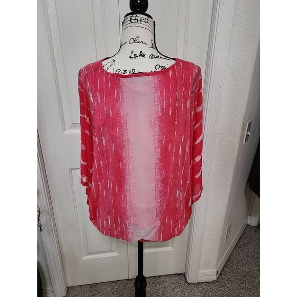 JM Collection Bubble Top Sz M - Picture 3 of 5